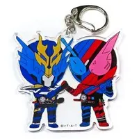 Key Chain - Kamen Rider Build / Kamen Rider Build & Kamen Rider Cross-Z