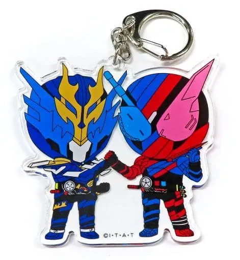 Key Chain - Kamen Rider Build / Kamen Rider Build & Kamen Rider Cross-Z