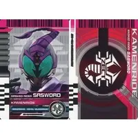 Trading Card - Kamen Rider Kabuto / Kamen Rider Sasword