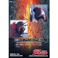 Trading Card - Kamen Rider Stronger / Kamen Rider Amazon (Character)