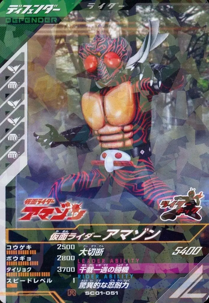 Ganbarizing - Kamen Rider Amazon