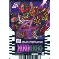 Ride Chemy Trading Card - Kamen Rider Gotchard / Kamen Rider Evol