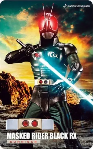 Character Card - Kamen Rider Black RX / Kamen Rider Black RX (Character)