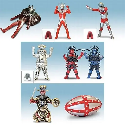 Trading Figure - Return of Ultraman / Sevenger & Ultraman Jack