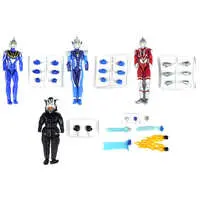 Trading Figure - Ultraman Mebius / Alien Mefilas & Zoffy & Ultraman Hikari & Ultraman Agul