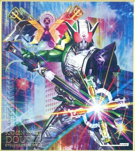 Illustration Board - Kamen Rider W / Kamen Rider Double