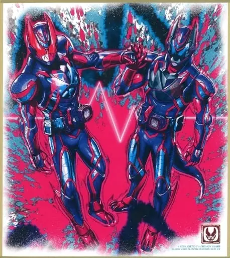 Illustration Board - Kamen Rider W / Kamen Rider Vice