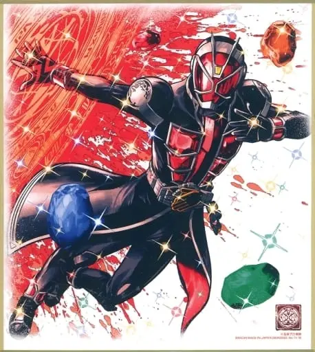 Illustration Board - Kamen Rider W / Kamen Rider Wizard (Character)