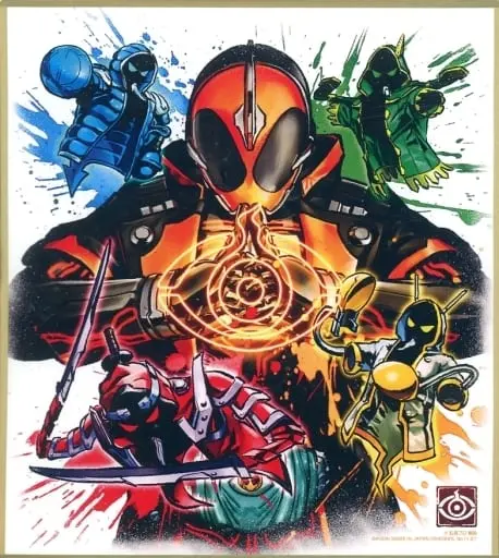 Illustration Board - Kamen Rider W / Kamen Rider Ghost (Character)