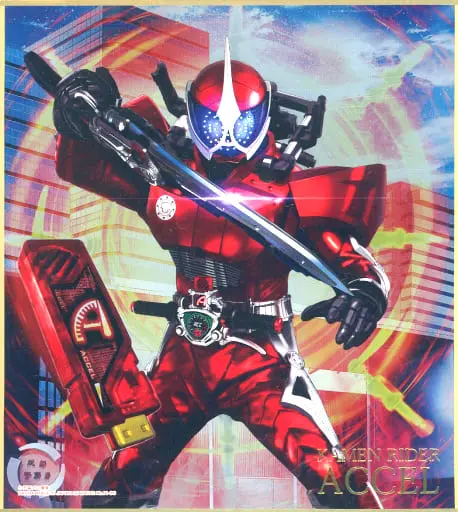 Illustration Board - Kamen Rider W / Kamen Rider Accel