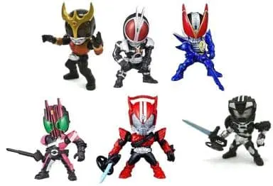 Trading Figure - Kamen Rider Kuuga / Kamen Rider Faiz & Kamen Rider New Den-O & Kamen Rider Drive