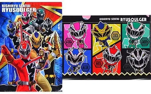 Stationery - Plastic Folder - Kishiryu Sentai Ryusoulger