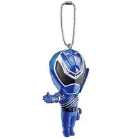 Key Chain - Mashin Sentai Kiramager / Kiramai Blue