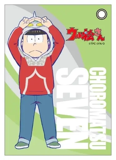 Commuter pass case - Ultraman x Osomatsu-san