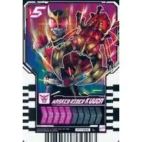 Ride Chemy Trading Card - Kamen Rider Gotchard / Kamen Rider Kuuga (Character)