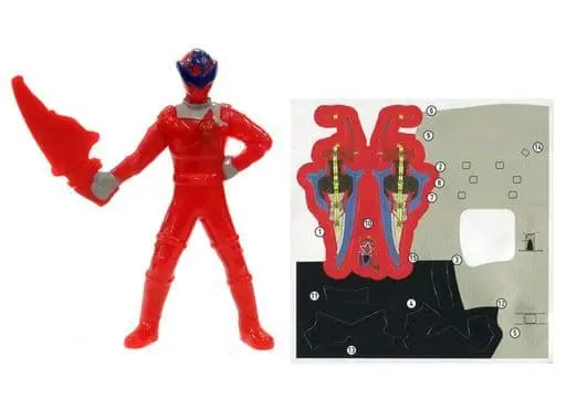 Happy Meal toy - Uchu Sentai Kyuranger / Shishi Red