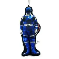 Plush - Key Chain - Uchu Sentai Kyuranger / Ookami Blue