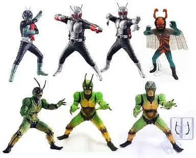 Trading Figure - Kamen Rider / Man Spider & Kamen Rider Shin & Kamen Rider 1