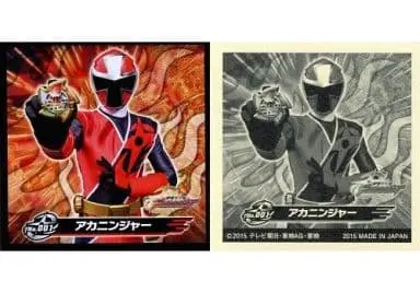 Stickers - Shuriken Sentai Ninninger / AkaNinger