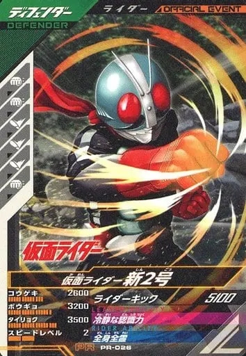 Ganba Legends - Ganbarizing - Kamen Rider / Kamen Rider 2