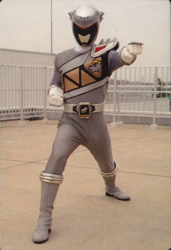 Trading Card - Zyuden Sentai Kyoryuger / Kyoryu Gray