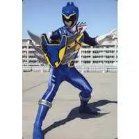 Trading Card - Zyuden Sentai Kyoryuger / Kyoryu Blue