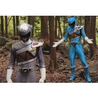 Trading Card - Zyuden Sentai Kyoryuger / Kyoryu Gray & Kyoryu Cyan