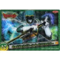 Trading Card - Zyuden Sentai Kyoryuger / Kyoryu Green