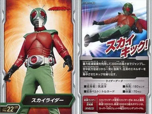 Trading Card - Kamen Rider (Skyrider)