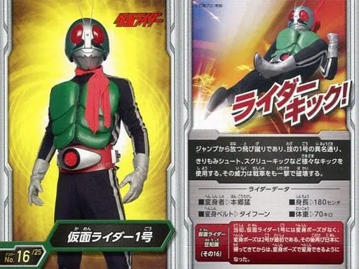 Trading Card - Kamen Rider / Kamen Rider 1