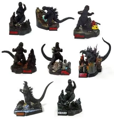 Trading Figure - Godzilla vs. Mothra / Mechagodzilla & Gigan & Mothra