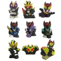 Trading Figure - Kamen Rider Den-O / Kamen Rider Nega Den-O & Kivat-Bat the 3rd & Kamen Rider Ixa