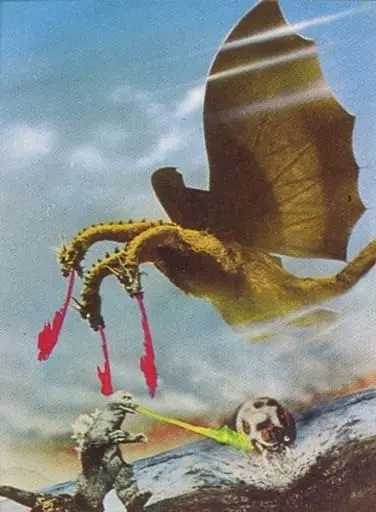 Trading Card - Mothra vs. Godzilla / King Ghidorah