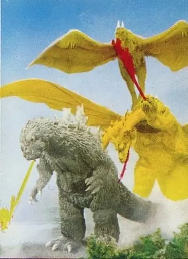 Trading Card - Mothra vs. Godzilla / King Ghidorah