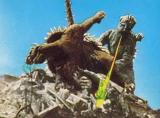 Trading Card - Godzilla / Anguirus