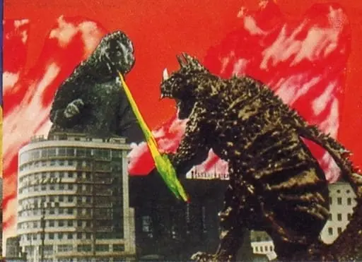 Trading Card - Godzilla / Anguirus