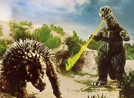 Trading Card - Godzilla / Anguirus