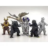 Trading Figure - Godzilla vs. King Ghidorah / Mecha-King Ghidorah & King Caesar & Mechagodzilla & King Ghidorah