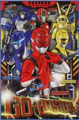 Picnic Sheet - Tokumei Sentai Go-Busters / Yellow Buster & Blue Buster & Red Buster