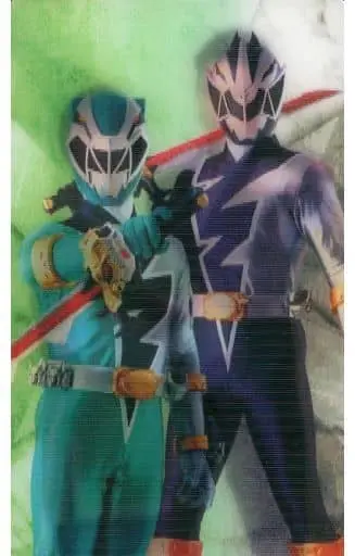 Trading Card - Kishiryu Sentai Ryusoulger / Ryusoul Black & Ryusoul Green