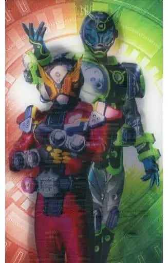 Trading Card - Kishiryu Sentai Ryusoulger / Kamen Rider Woz & Kamen Rider Geiz