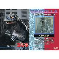 Trading Card - Godzilla / BabyGodzilla