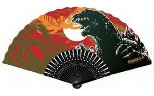 Japanese fan (Sensu) - Godzilla