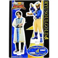 Ticket case - Acrylic stand - Kishiryu Sentai Ryusoulger / Ryusoul Gold