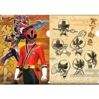 Stationery - Plastic Folder - Samurai Sentai Shinkenger