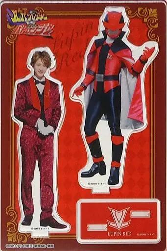 Acrylic stand - Kaitou Sentai Lupinranger VS Keisatsu Sentai Patranger / Lupin Red