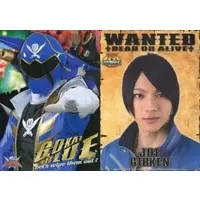 Plastic Sheet - Stationery - Kaizoku Sentai Gokaiger / Gokai Blue