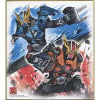 Illustration Board - Kamen Rider Zi-O / Kamen Rider Geiz