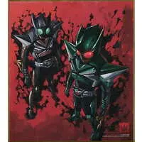 Illustration Board - Kamen Rider Kabuto / Kamen Rider PunchHopper & Kamen Rider KickHopper