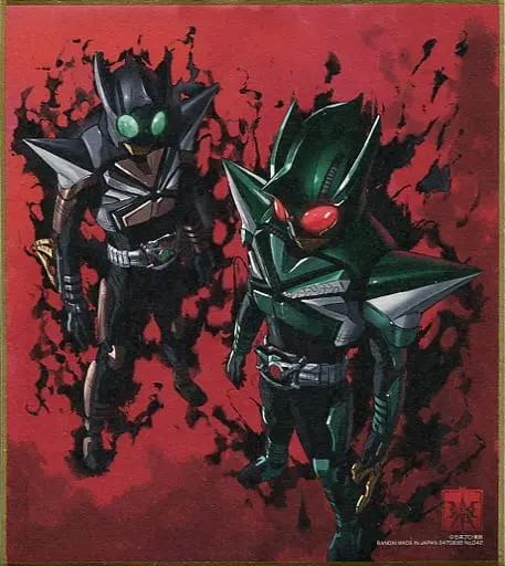 Illustration Board - Kamen Rider Kabuto / Kamen Rider PunchHopper & Kamen Rider KickHopper